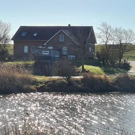 Hemenswarft Direkt An Der Nordsee Mit Meerblick *